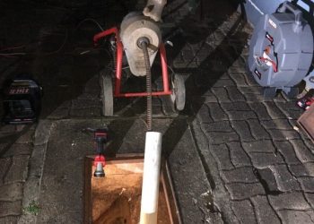 Late night drain cleaning